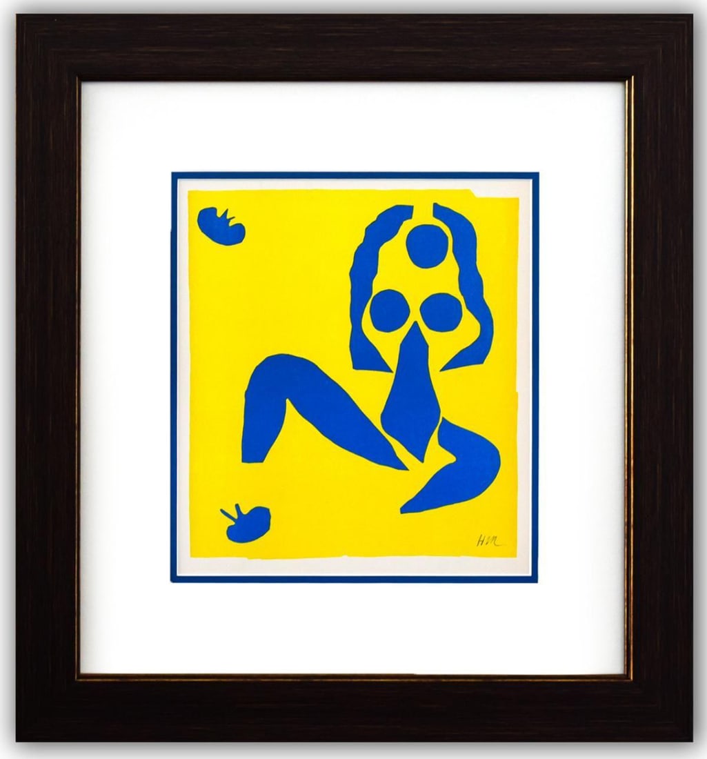 Henri Matisse- Lithograph "VERVE - NU BLEU IV" (1 of 2)