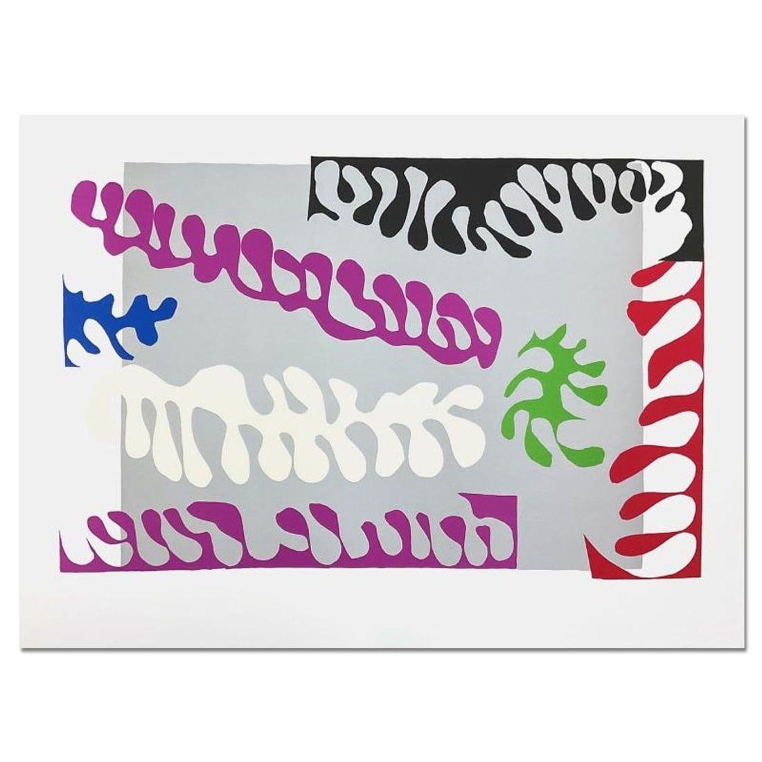 Henri Matisse 1869-1954 (After), "Le Lagon I (Lagoon I)" Limited Edition Lithograph with Certificate (1 of 2)