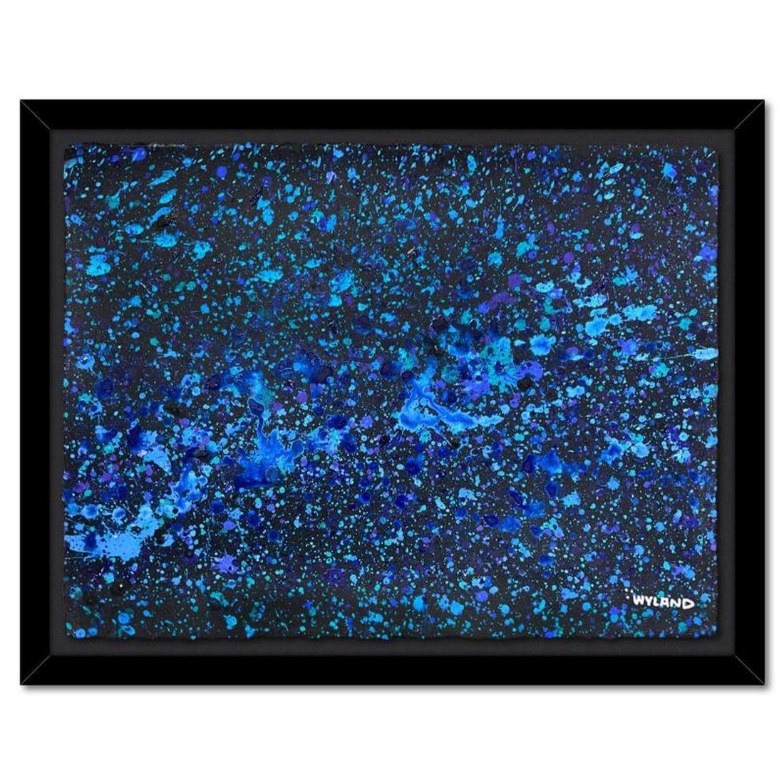 Wyland, Framed Original Painting (29" x 36"), Hand Signed with Letter of Authenticity.: This is an original painting on deckle edge paper by Wyland, hand signed by the artist. This piece comes custom framed. Includes Letter of Authenticity. Measures approx. 29" x 36" (frame), 23" x 30" (