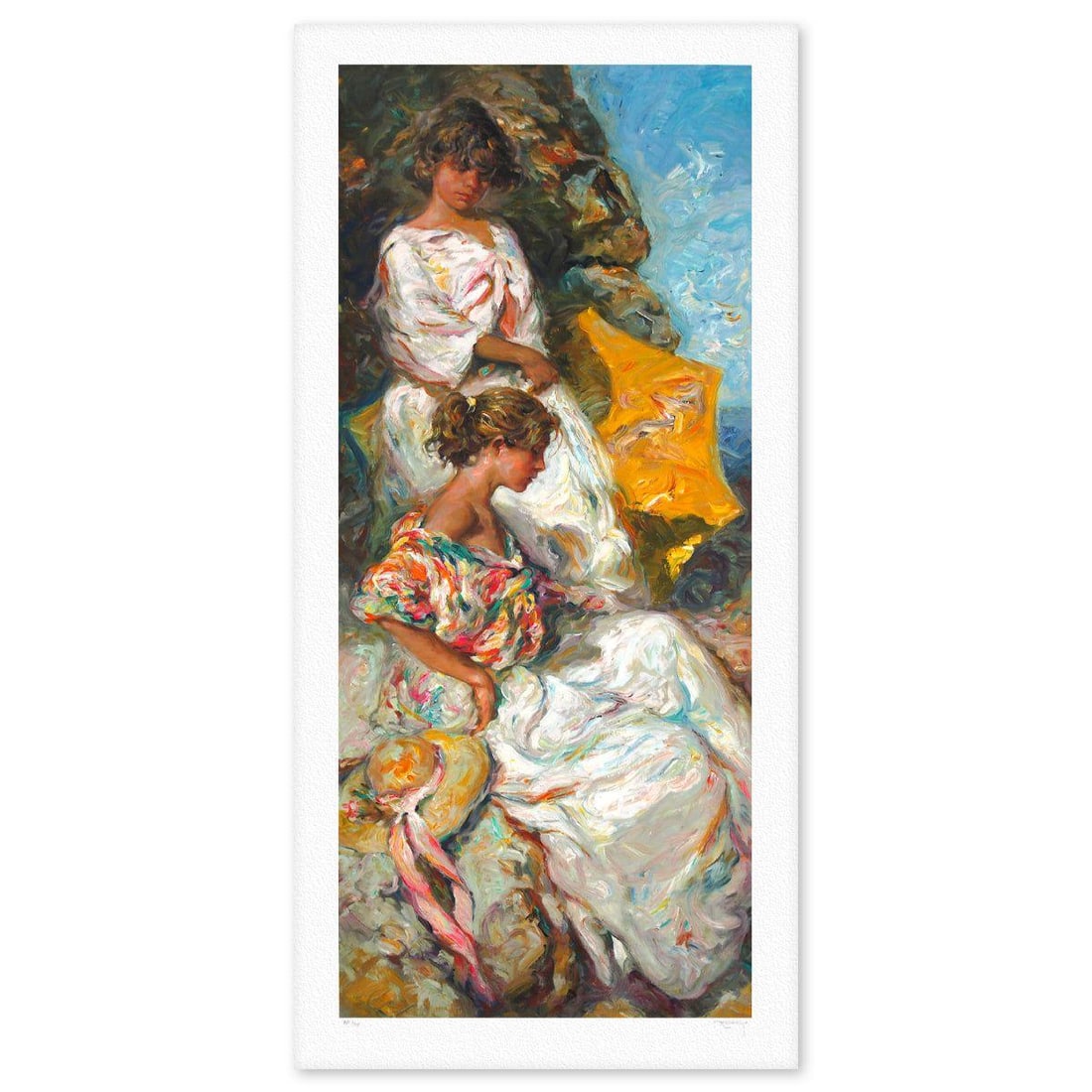 Royo- Serigraph "Junto al Mar" (1 of 4)