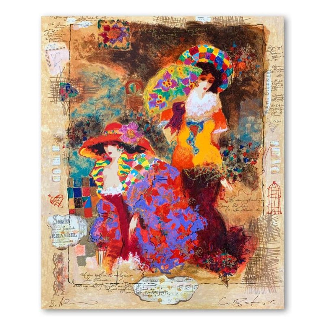 Alexander Galtchansky (1959-2008) and Tanya Wissotzky (1959-2006), "Waiting for the Party" Hand (1 of 3)