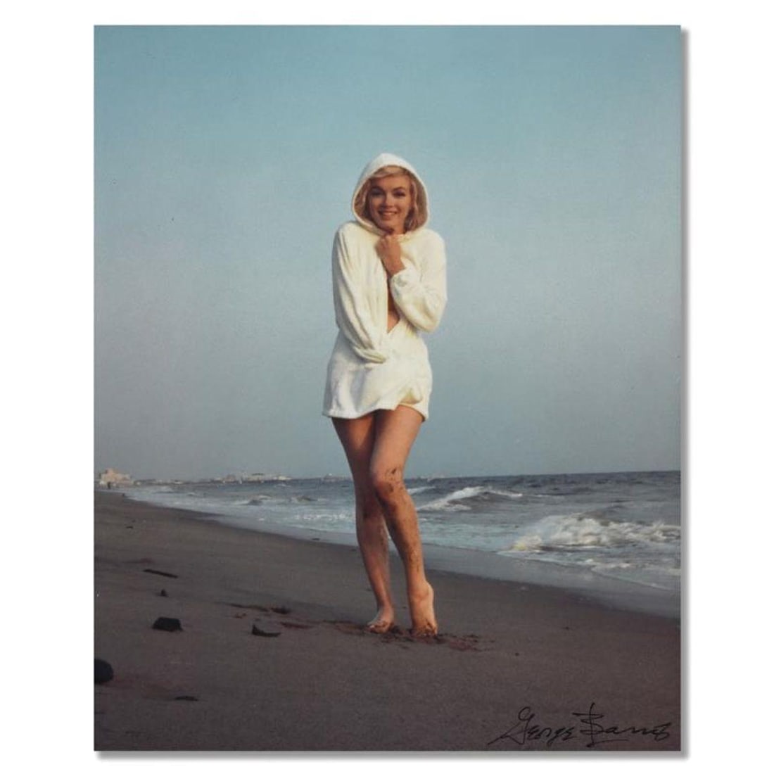 George Barris (1922-2016), "Marilyn Monroe: The Last Shoot" Photograph Printed from the Original: Marilyn Monroe: The Last Shoot is a photograph printed from the original negative taken by George Barris (1922-2016). This photo is part of a series entitled "The Last Photos" which were taken in 1962