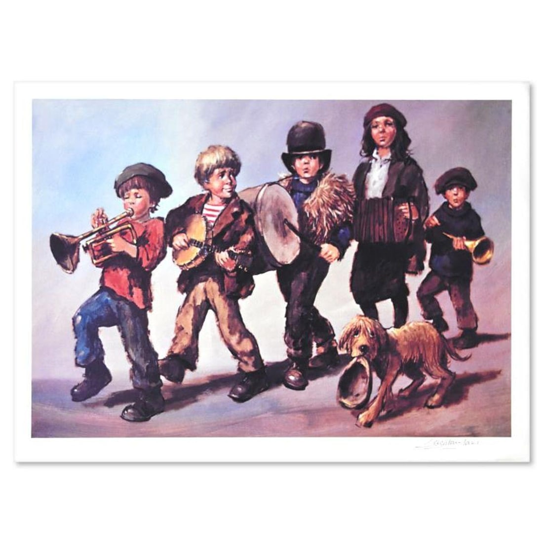 Barry Leighton-Jones (1932-2011), Limited Edition Lithograph, Numbered and Hand Signed with Letter: This is a limited edition lithograph on paper by Barry Leighton-Jones (1932-2011), numbered and hand signed by the artist. Includes Letter of Authenticity. Measures approx. 26" x 19" (border), 24" x