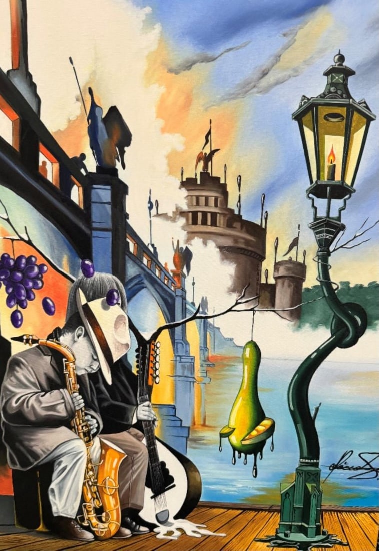 Mihai Adriana- Original painting on canvas: Artist: Mihai Adriana. Medium: Original painting on canvas. Size: 18" x 24". Reference#: 62167.