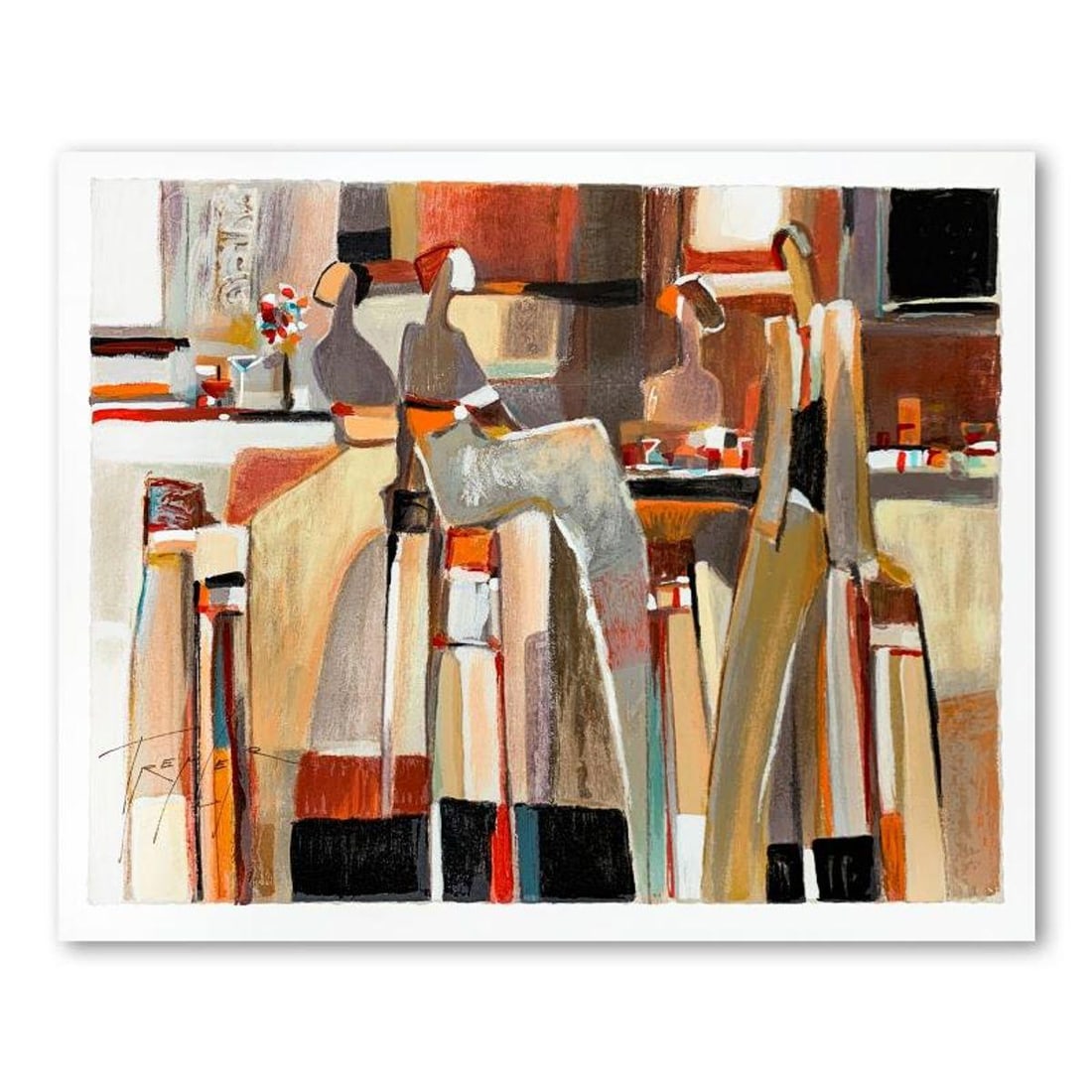 Yuri Tremler, Hand Signed Limited Edition Serigraph on Paper with Letter of Authenticity.: This is a limited edition serigraph on paper by Yuri Tremler. It is numbered and hand signed and includes a letter of authenticity. Measures approximately 14" x 19" (image). Reference#: 93827.