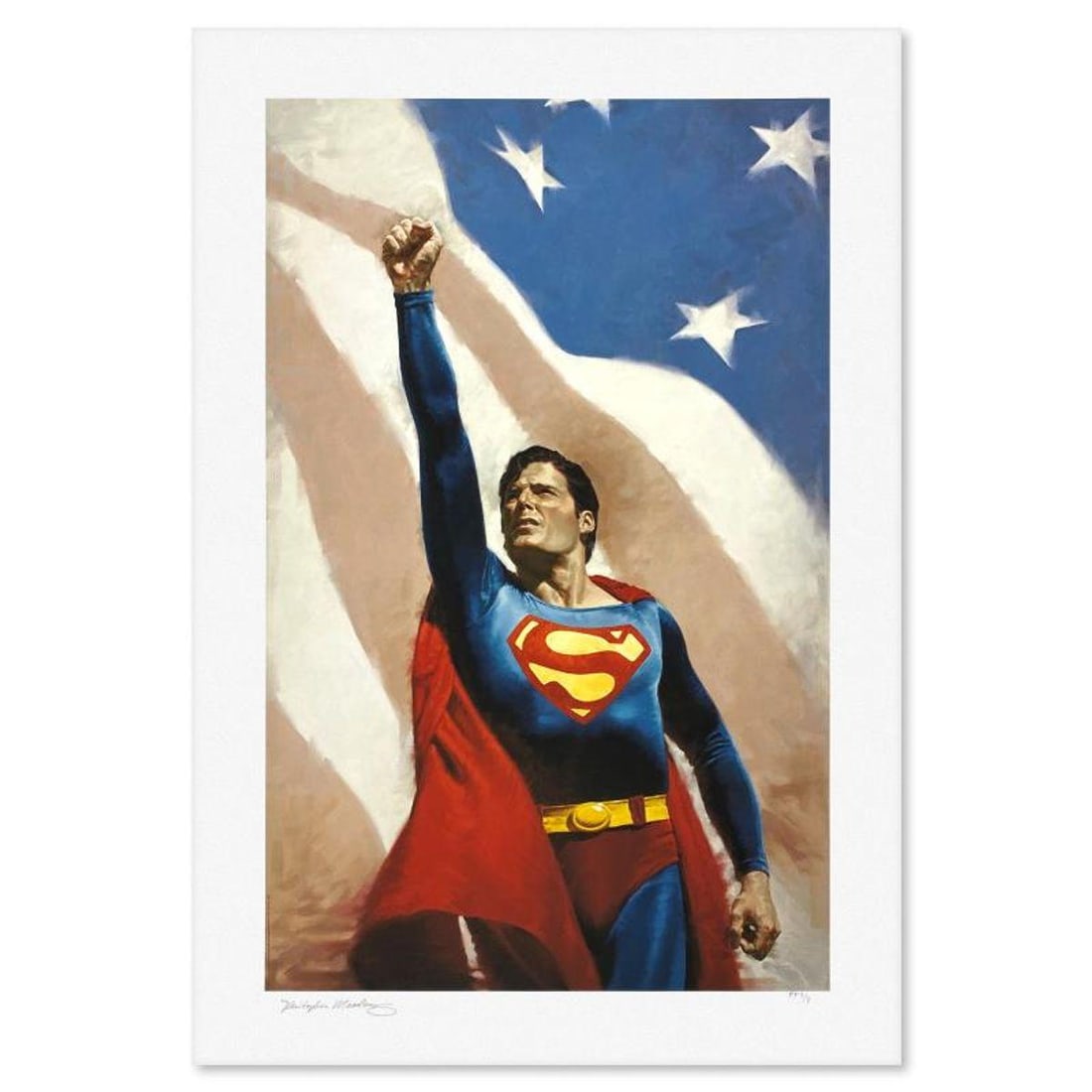 DC Comics & Kristopher Meadows, "Someone To Believe In" Limited Edition, PP Numbered 3/4 and Signed: Someone To Believe In is a limited edition giclee on paper from DC Comics and Kristopher Meadows, PP numbered 3/4 and bearing the authorized signature of the artist. Includes Letter of Authenticity.