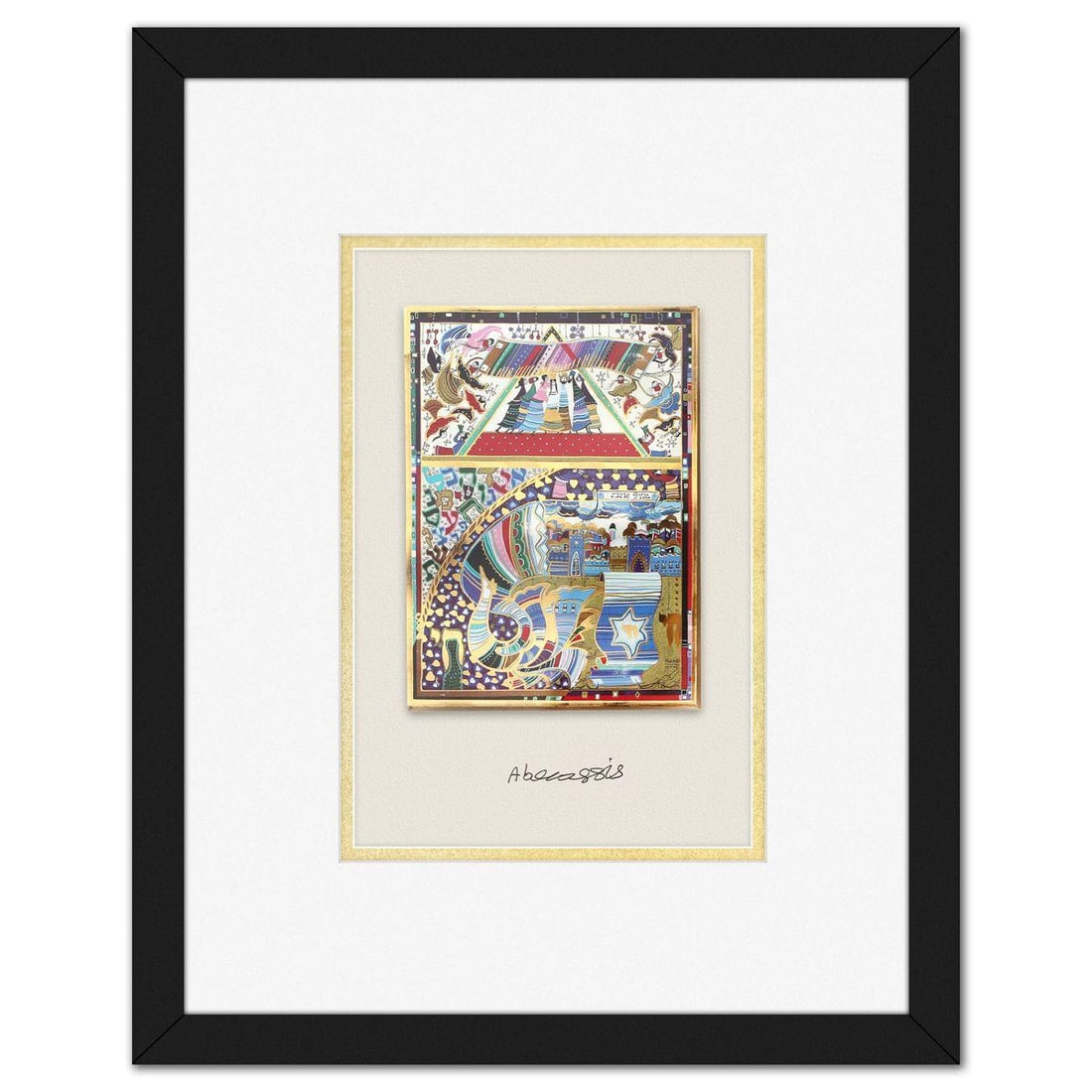 Raphael Abecassis- Original 6-Layer Decoupage (1 of 2)