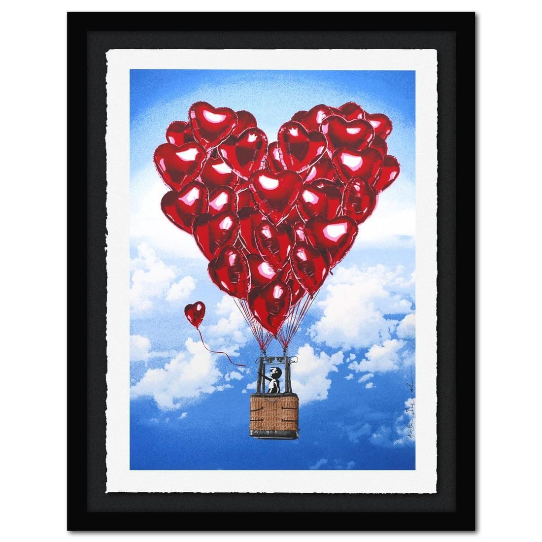 Mr Brainwash- 11-Color Screen Print "Love Above All" (1 of 4)