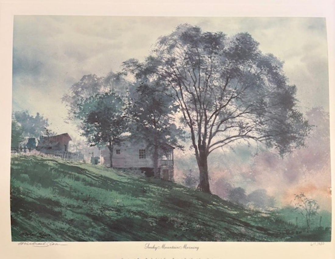 Michael Sloan- Limited edition lithograph on paper: Artist: Michael Sloan. Medium: Limited edition lithograph on paper. Size: 24" x 30". Signature: Hand Signed and numbered. Reference#: 87154.