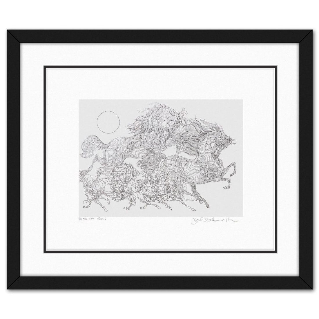 Guillaume Azoulay- Original Etching "MÃˆRE SANT" (1 of 3)