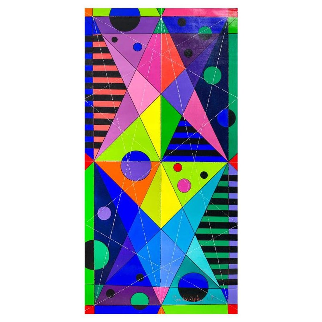 Natalia Sinkovsky, Original Acrylic Painting on Canvas, Hand Signed with Letter of Authenticity (1 of 2)