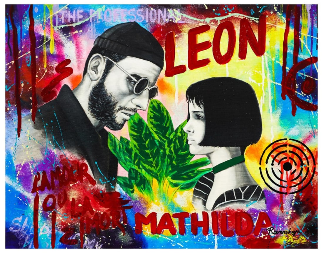 Nastya Rovenskaya- Mixed Media "Leon" (1 of 1)