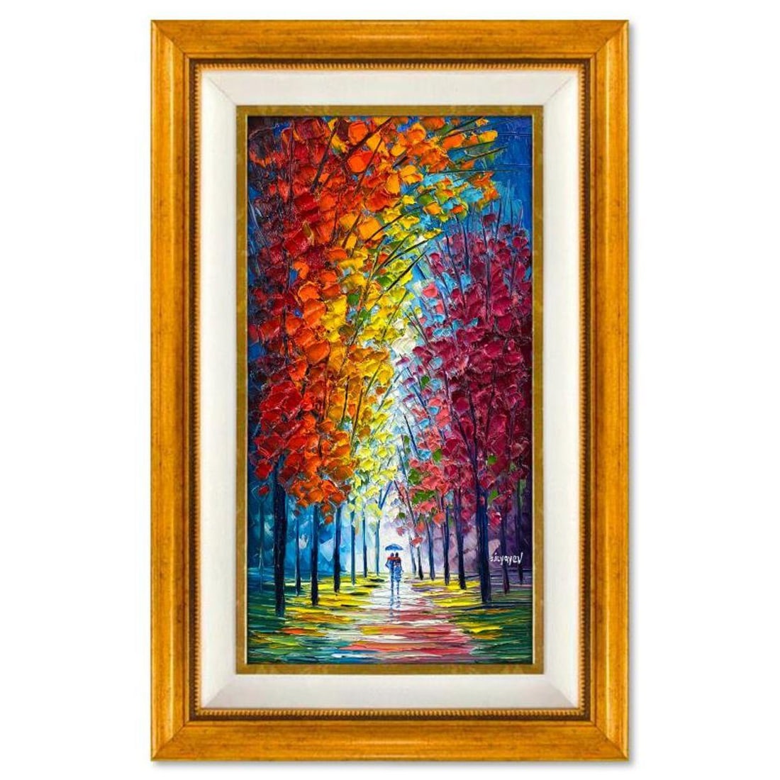 Slava Ilyayev, Framed Original Oil Painting on Canvas, Hand Signed with Letter of Authenticity. (1 of 2)