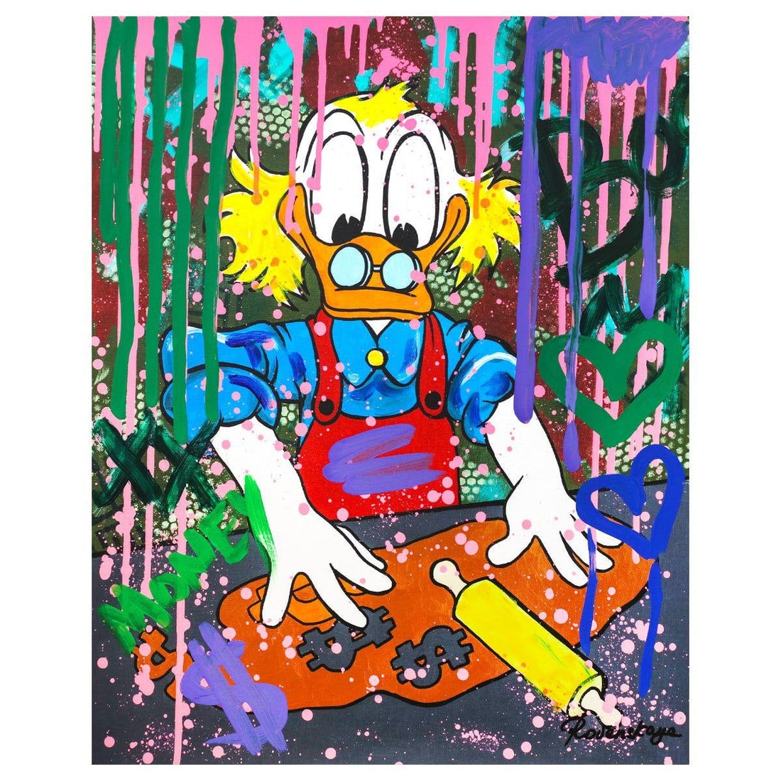 Nastya Rovenskaya- Mixed Media "Making Dough" (1 of 2)