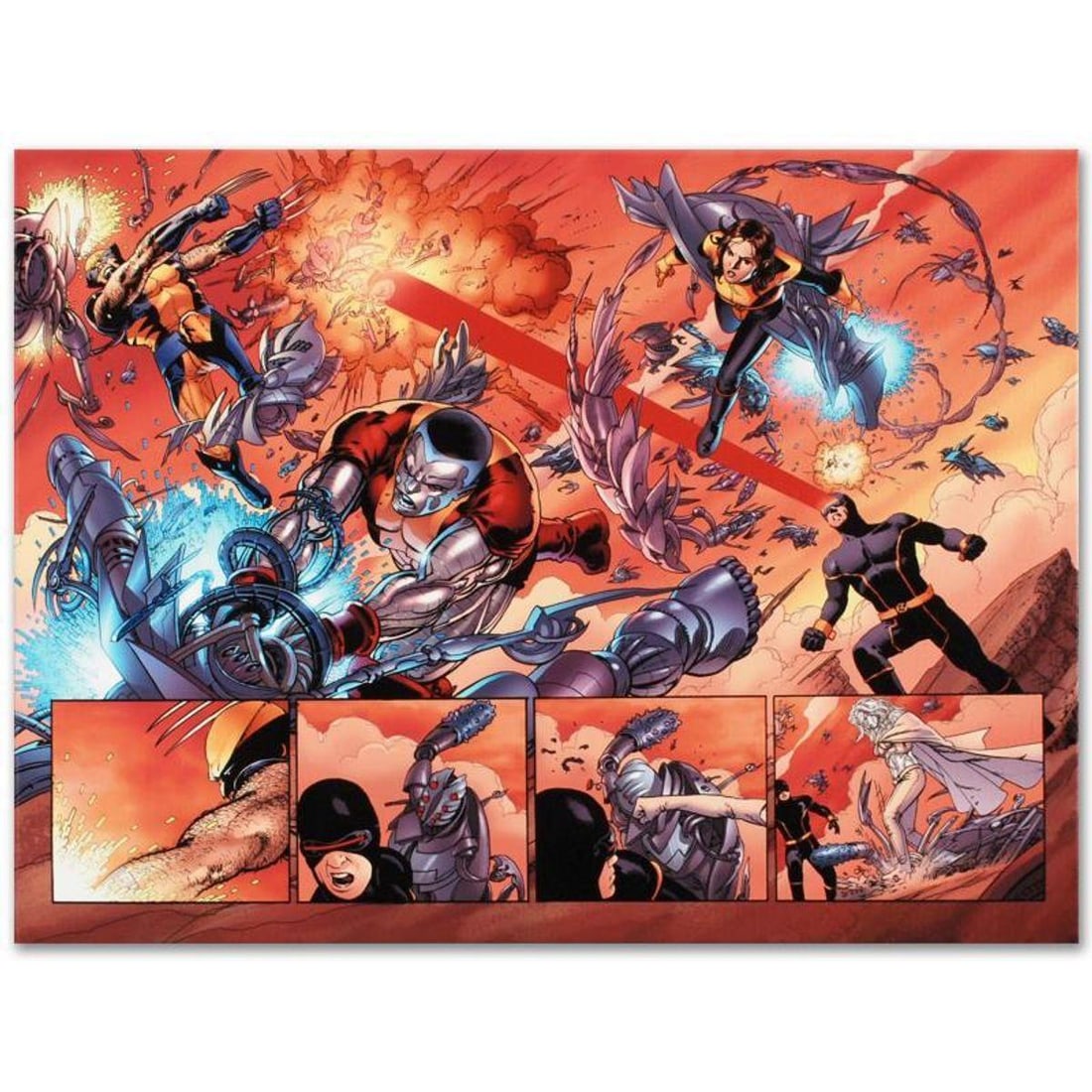 Marvel Comics "Astonishing X-Men N12" Numbered Limited Edition Giclee on Canvas by John Cassaday (1 of 1)