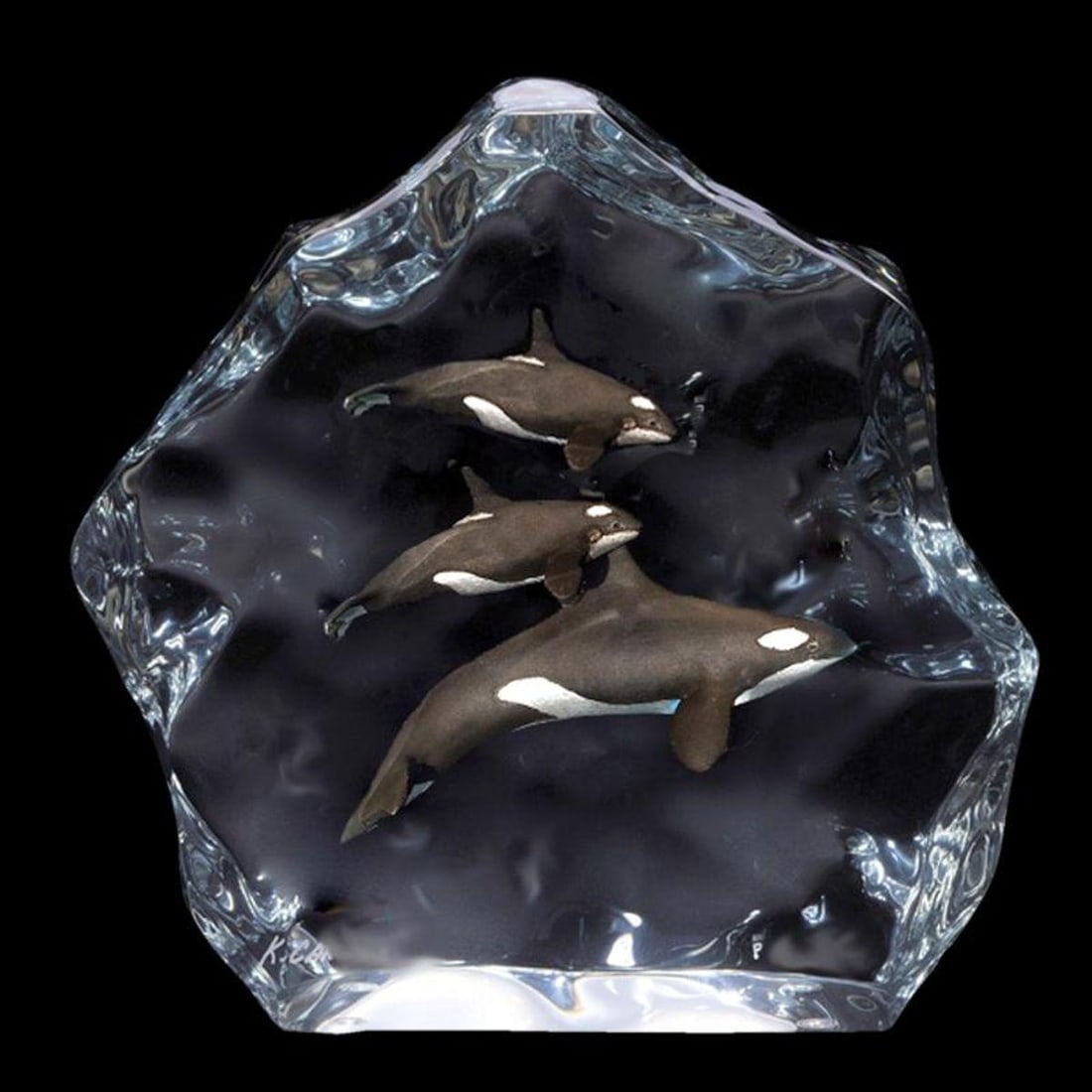 Kitty Cantrell, "Northern Paradise" Limited Edition Mixed Media Lucite Sculpture with COA. (1 of 1)