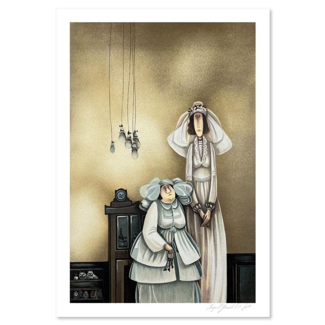 Avigail Yoresh, Limited Edition Serigraph, Hand Signed and Numbered with Letter of Authenticity. (1 of 2)