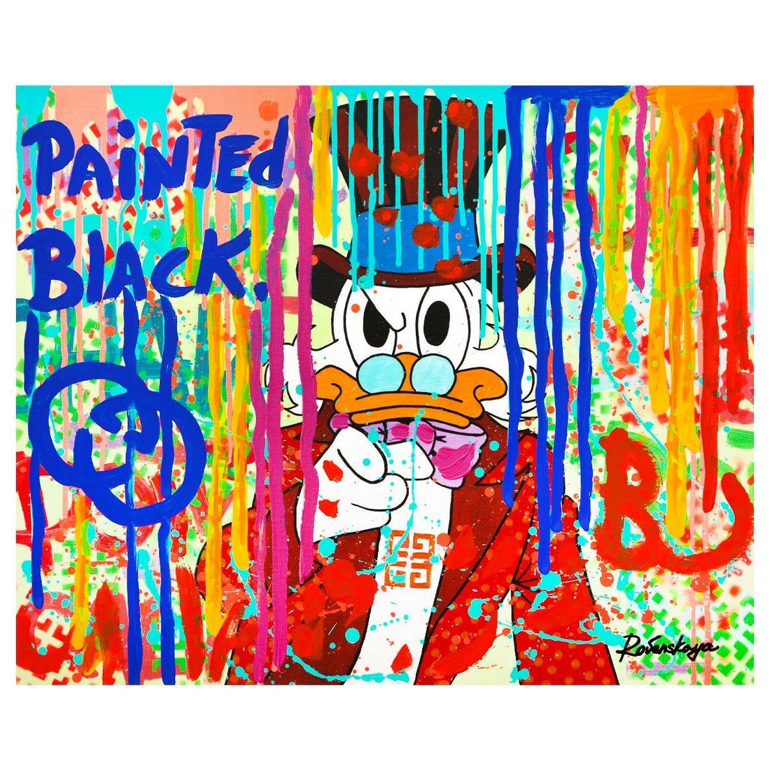 Nastya Rovenskaya- Mixed Media "You Can Do It" (1 of 2)