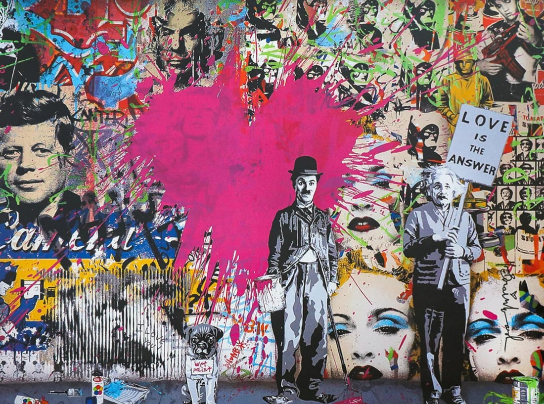 Mr. Brainwash- Offset Lithograph - 2