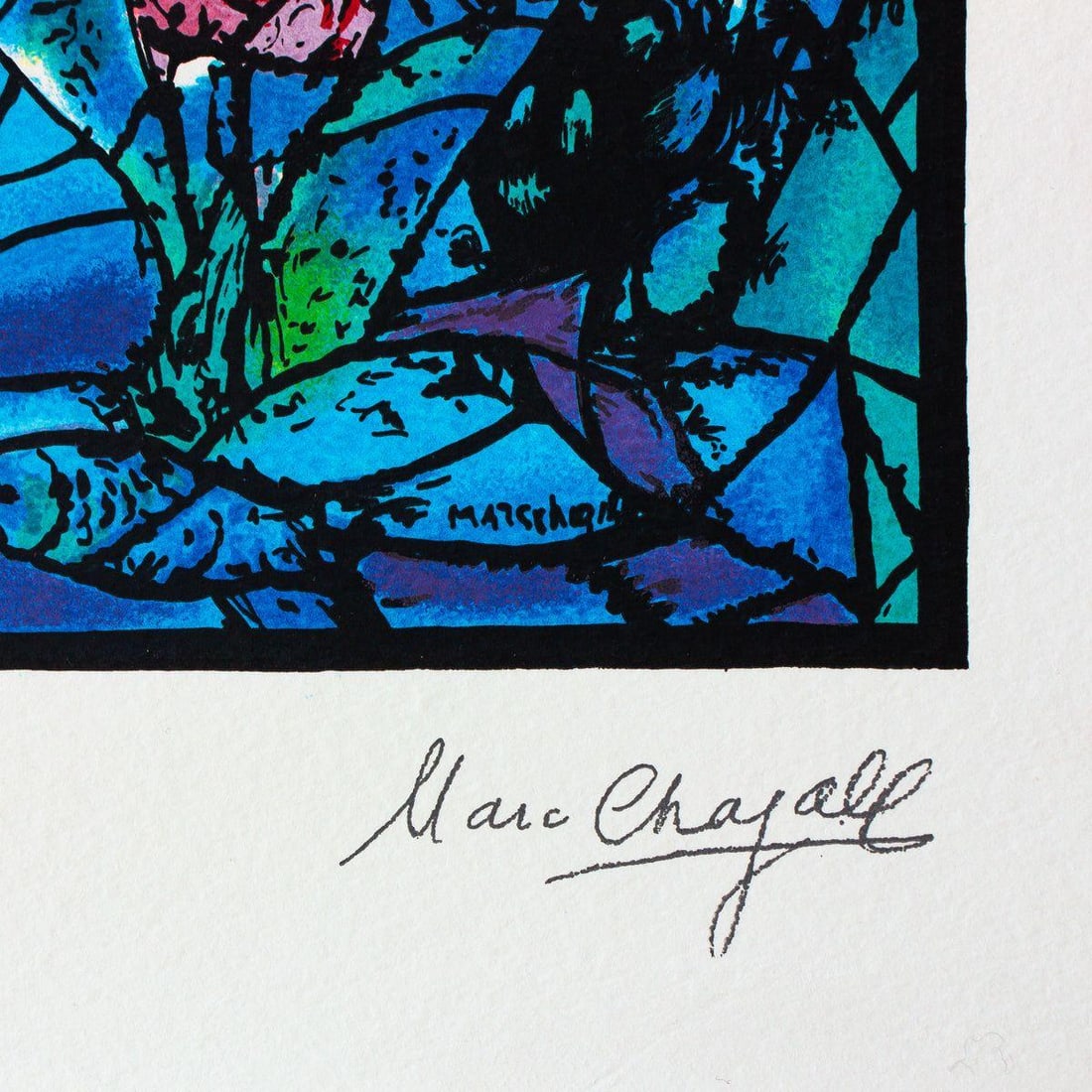 Marc Chagall- Serigraph "Benjamin" - 2