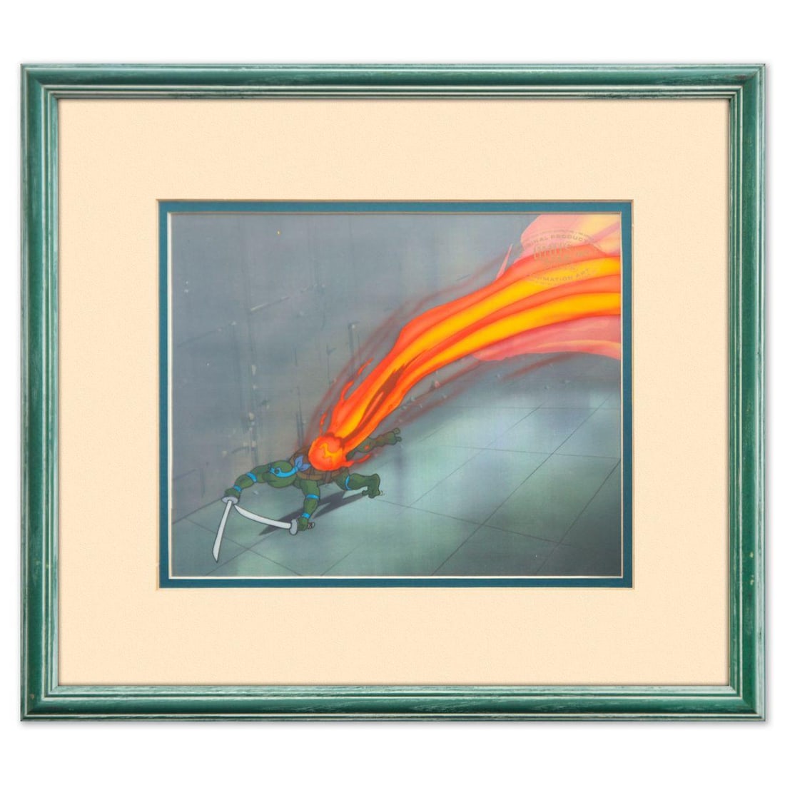 Animation Art- Hand-Painted Cel "Leonardo" (1 of 2)