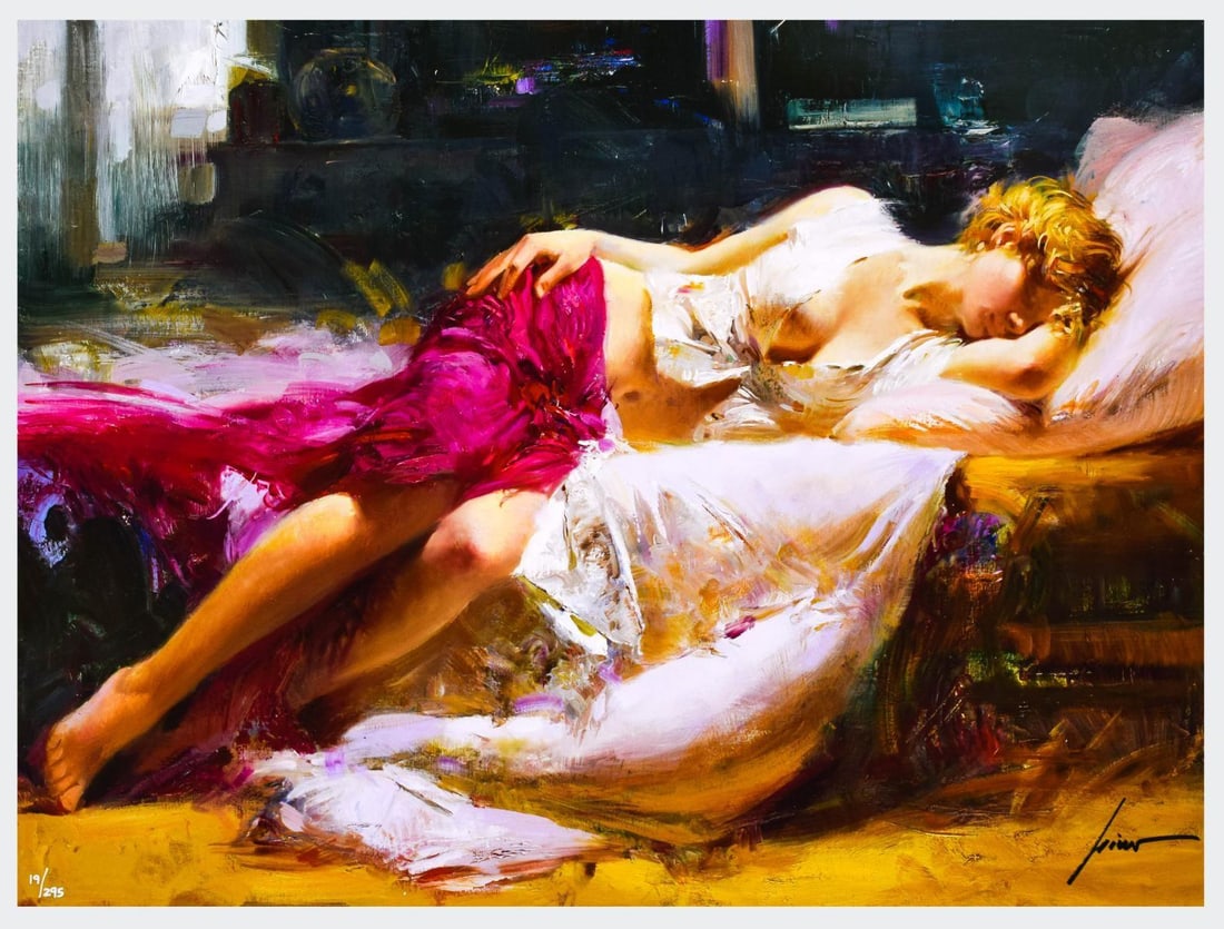 Pino (1939-2010)- Giclee on paper "Dreaming in Color" (1 of 3)