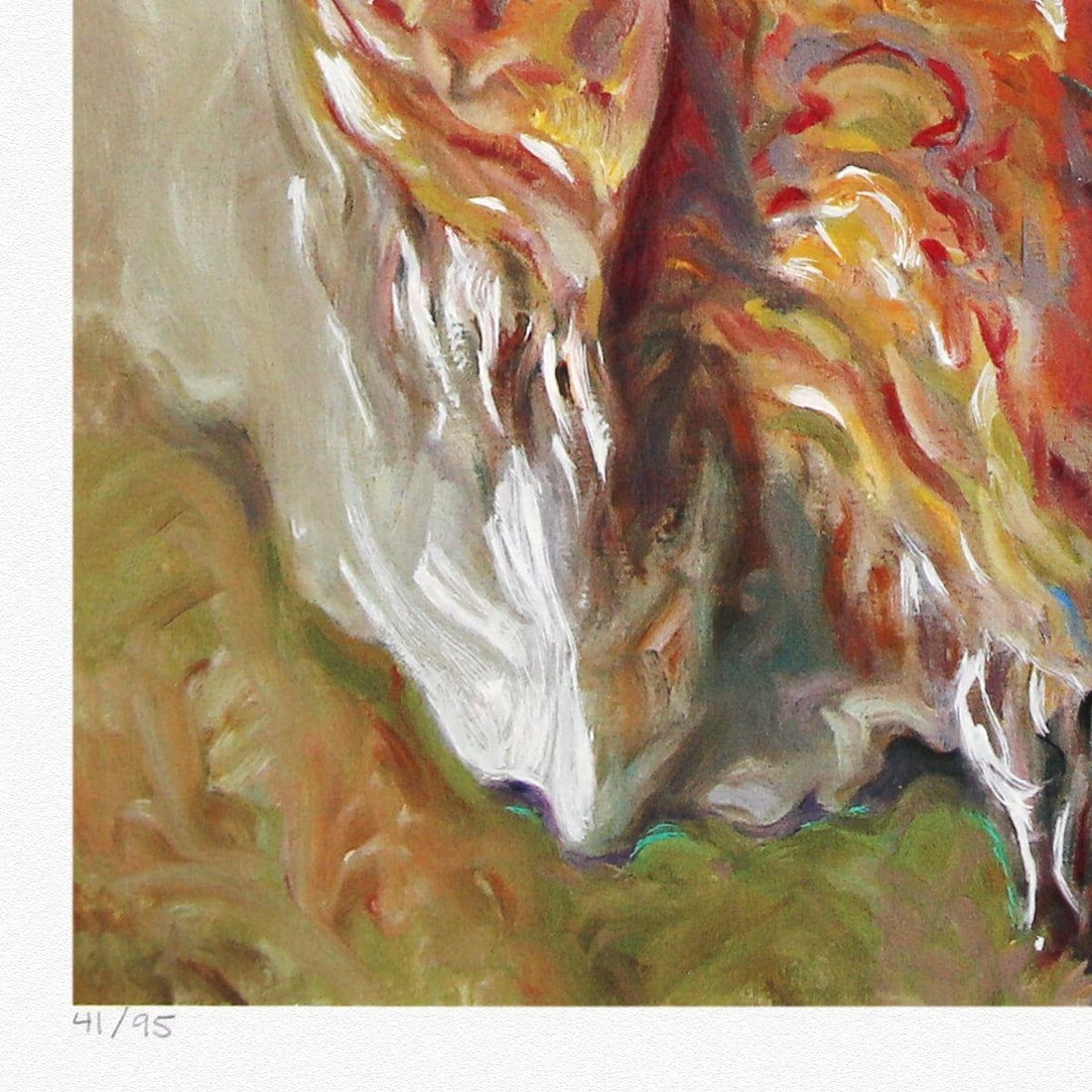 Royo- Serigraph "Winter" - 3