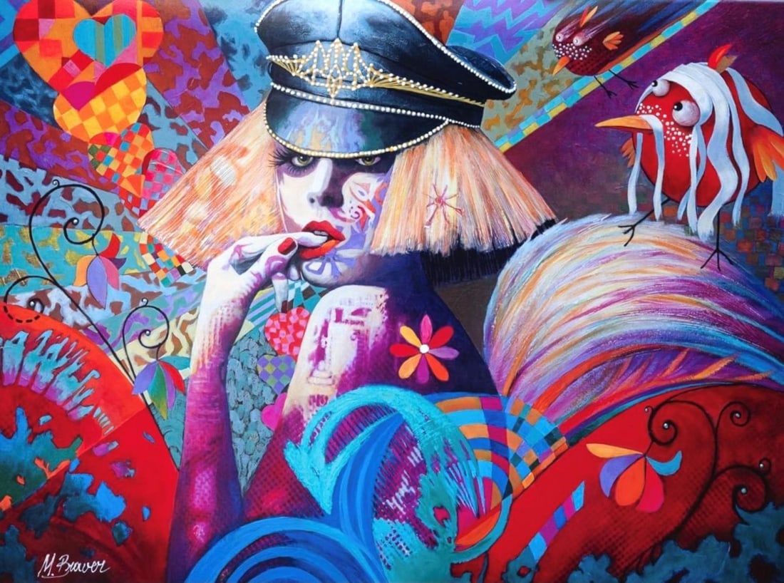 Mark Braver- Original Painting on canvas (1 of 1)