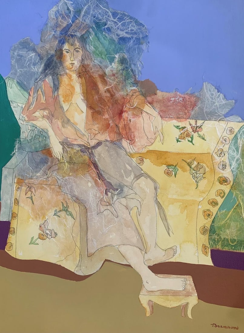 Bramson- Original Gouche on paper (1 of 1)