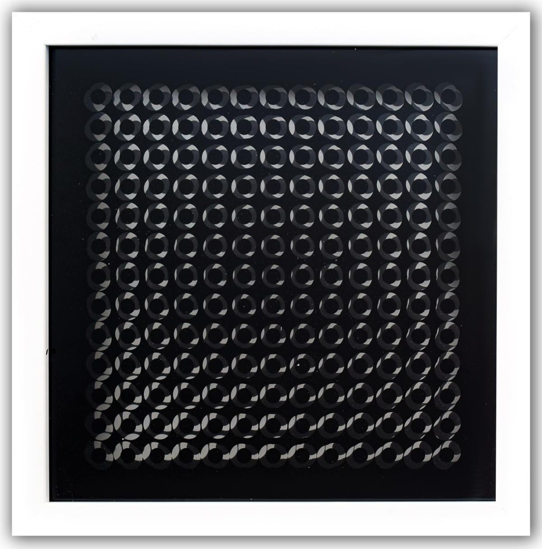 Victor Vasarely- 3D Wall Sculpture/object "Cinetiques" (1 of 2)
