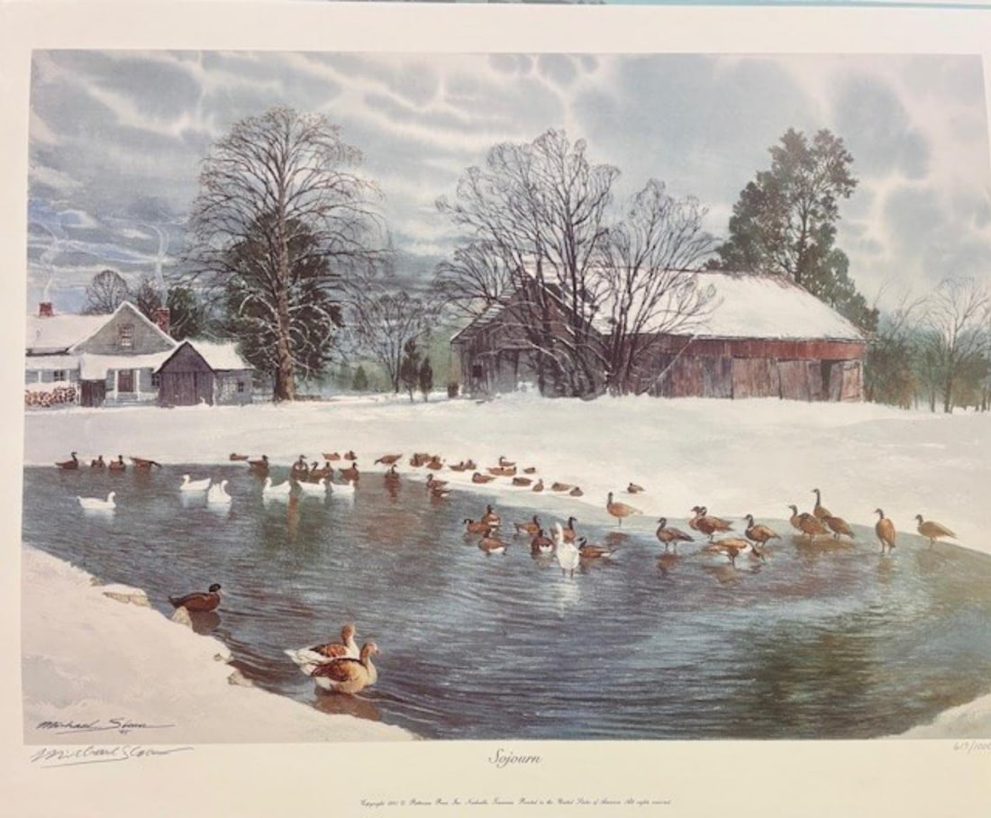 Michael Sloan- Limited edition lithograph on paper (1 of 1)