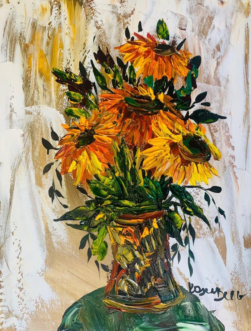 Kosenberg- Original acrylic paining on paper (1 of 3)