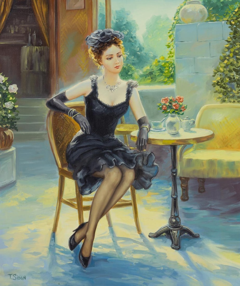 Taras Sidan- Original Giclee on Canvas "Pabla" (1 of 1)