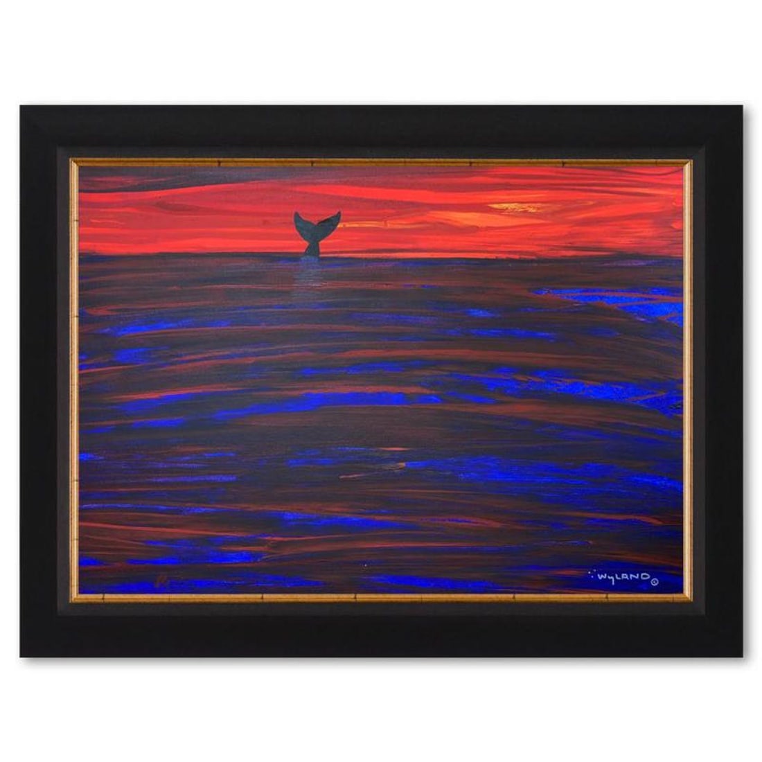 Wyland- Original Painting on Canvas "Untitled" (1 of 2)