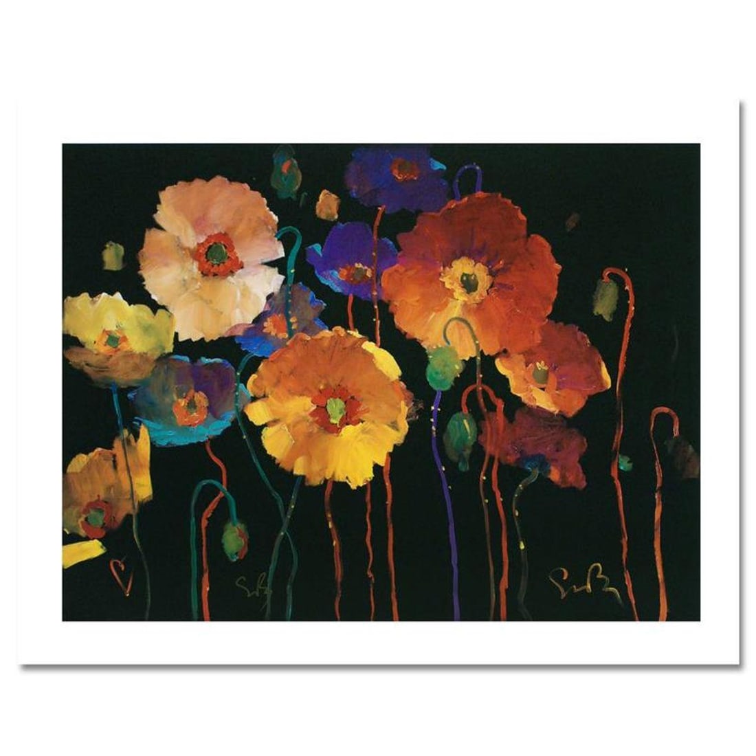 Simon Bull, "Living the Life" Limited Edition Offset Lithograph, SP Numbered and Hand Signed with (1 of 2)