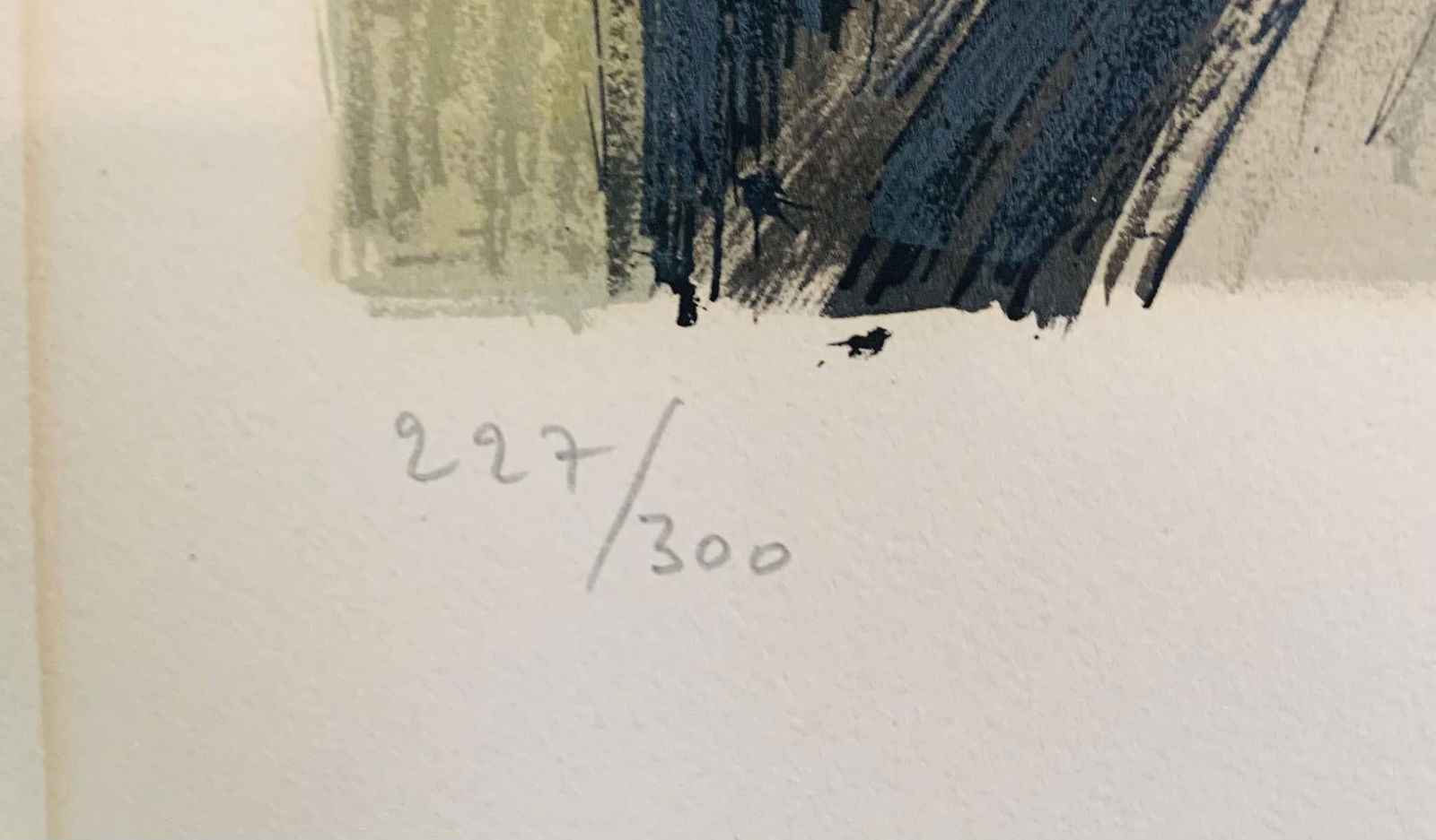 Bernard Buffet- lithograph on paper "Windmill" - 2