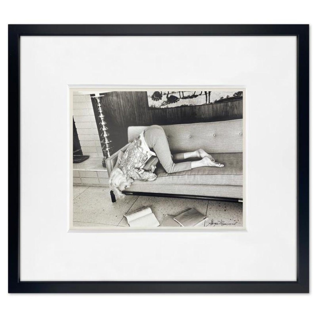 George Barris (1922-2016), "Marilyn Monroe: The Last Shoot" Framed Photograph Printed from the: Marilyn Monroe: The Last Shoot is a photograph printed from the original negative taken by George Barris (1922-2016). This photo is part of a series entitled "The Last Photos" which were taken in