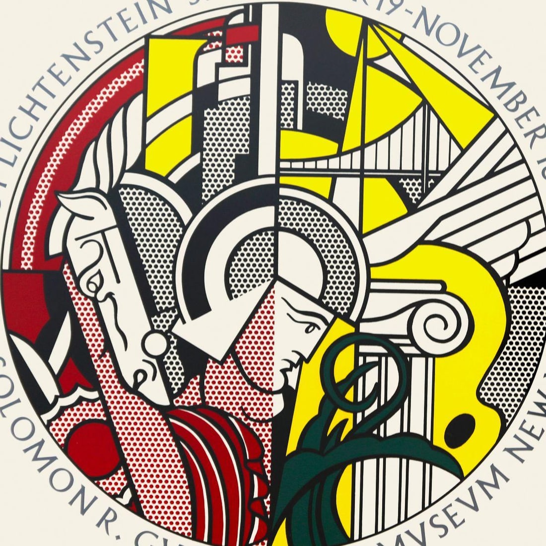 Roy Lichtenstein- Offset Lithograph "Guggenheim Museum" - 2