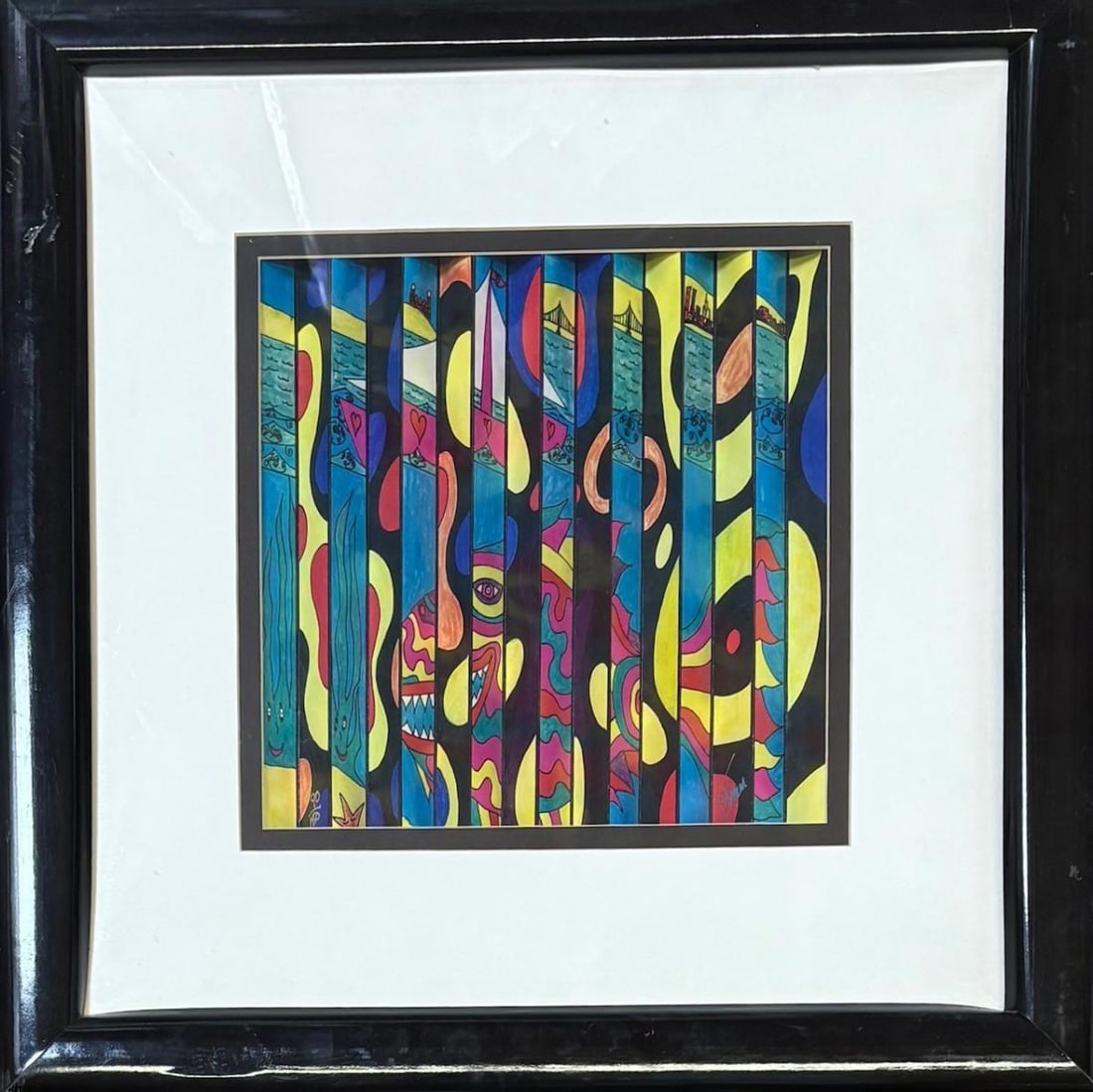 STEVEN SHEREM- ORIGINAL ONE-OF-A-KIND PAINTING 3D POLYMORPH SCULPTURE (1 of 3)