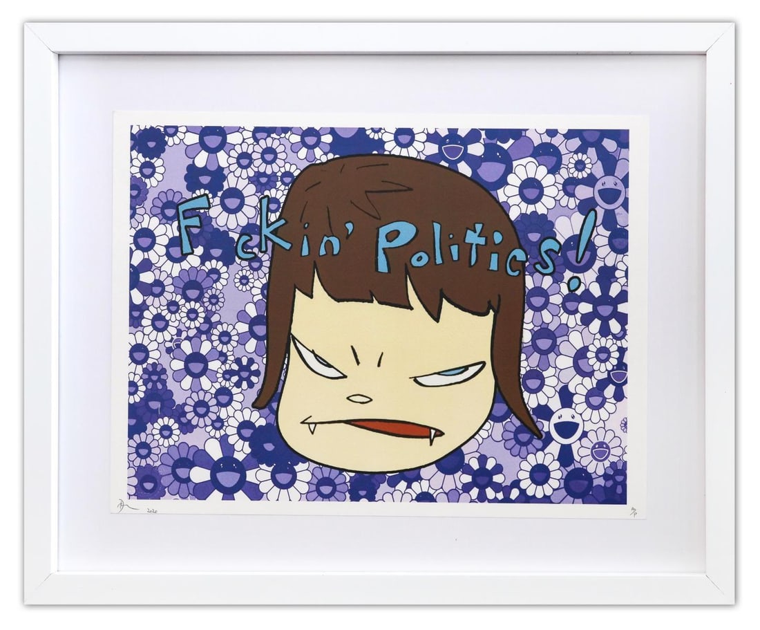 Death NYC- Fine art Print: Artist: Death NYC. Medium: Fine art Print. Size: 12" x 17". Measures approx. 18" x 23" (framed). Signature: Hand Signed and Numbered. Certificate of Authenticity: is included. Additional: Custom frame