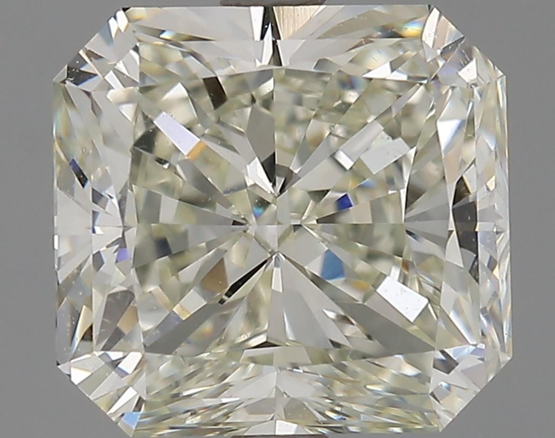 Natural 3.5 ct, Color K/VVS1 GIA Graded Diamond: Lab/Natural Diamond: Natural Carat Weight: 3.5 Color Grade: K Clarity Grade: VVS1 Model: Cut-Cornered Rectangular Modified Brilliant Fluorescence: None Polish: Very Good Symmetry: Good Size: 8.75 x 8.