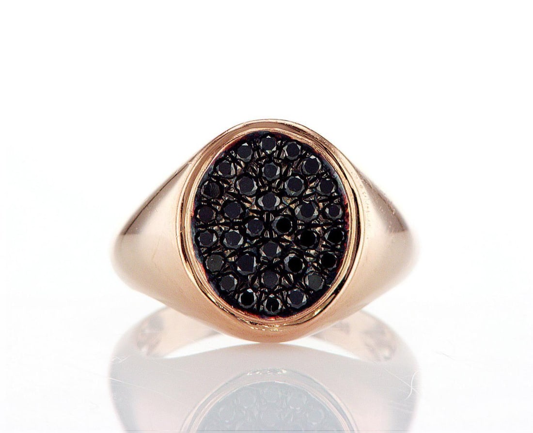 14kt Rose Gold Diamond Ring (1 of 1)
