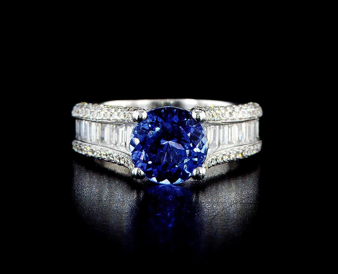 18kt White Gold 2.98ctw Diamond Ring (1 of 2)