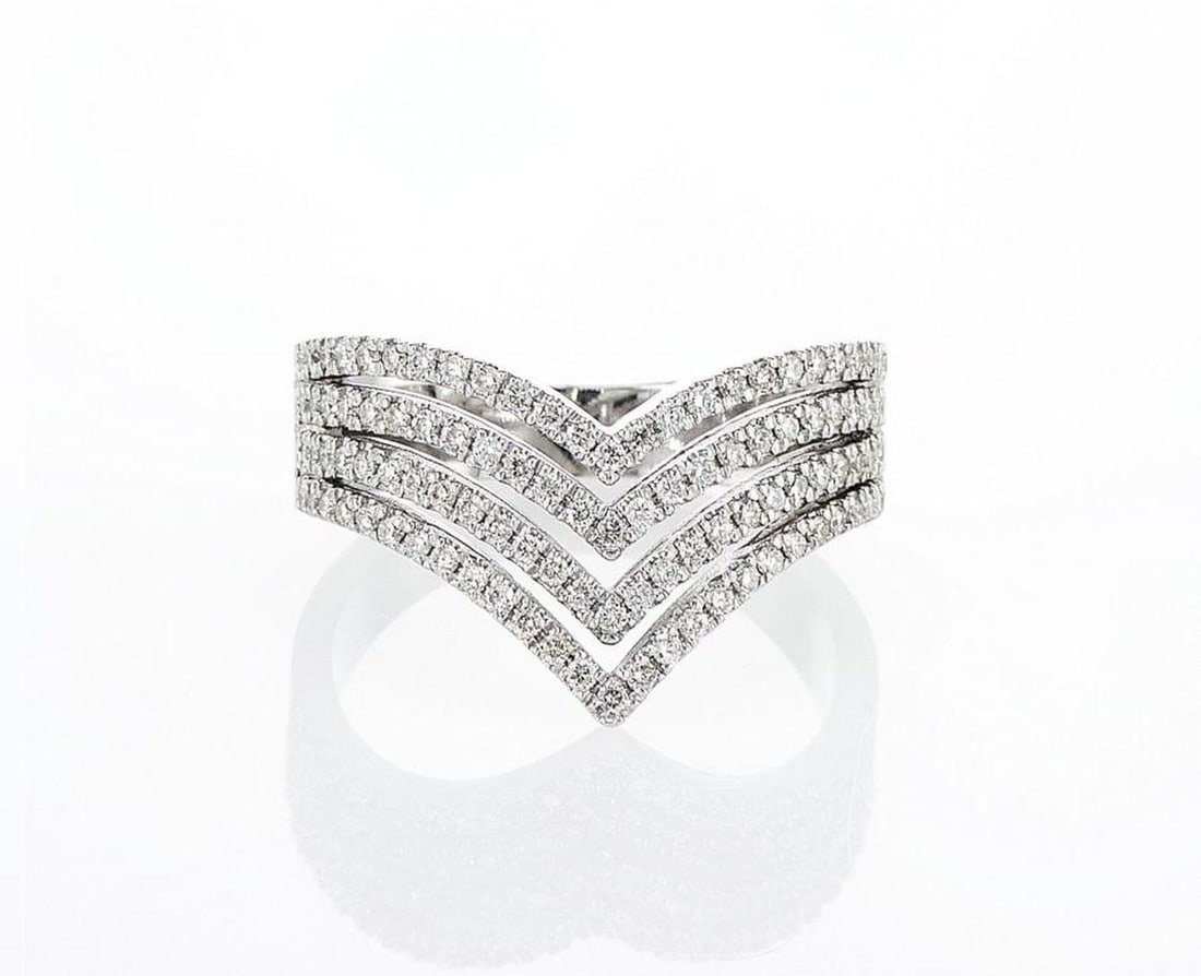 14kt White Gold 1.2ctw Diamond Ring (1 of 2)