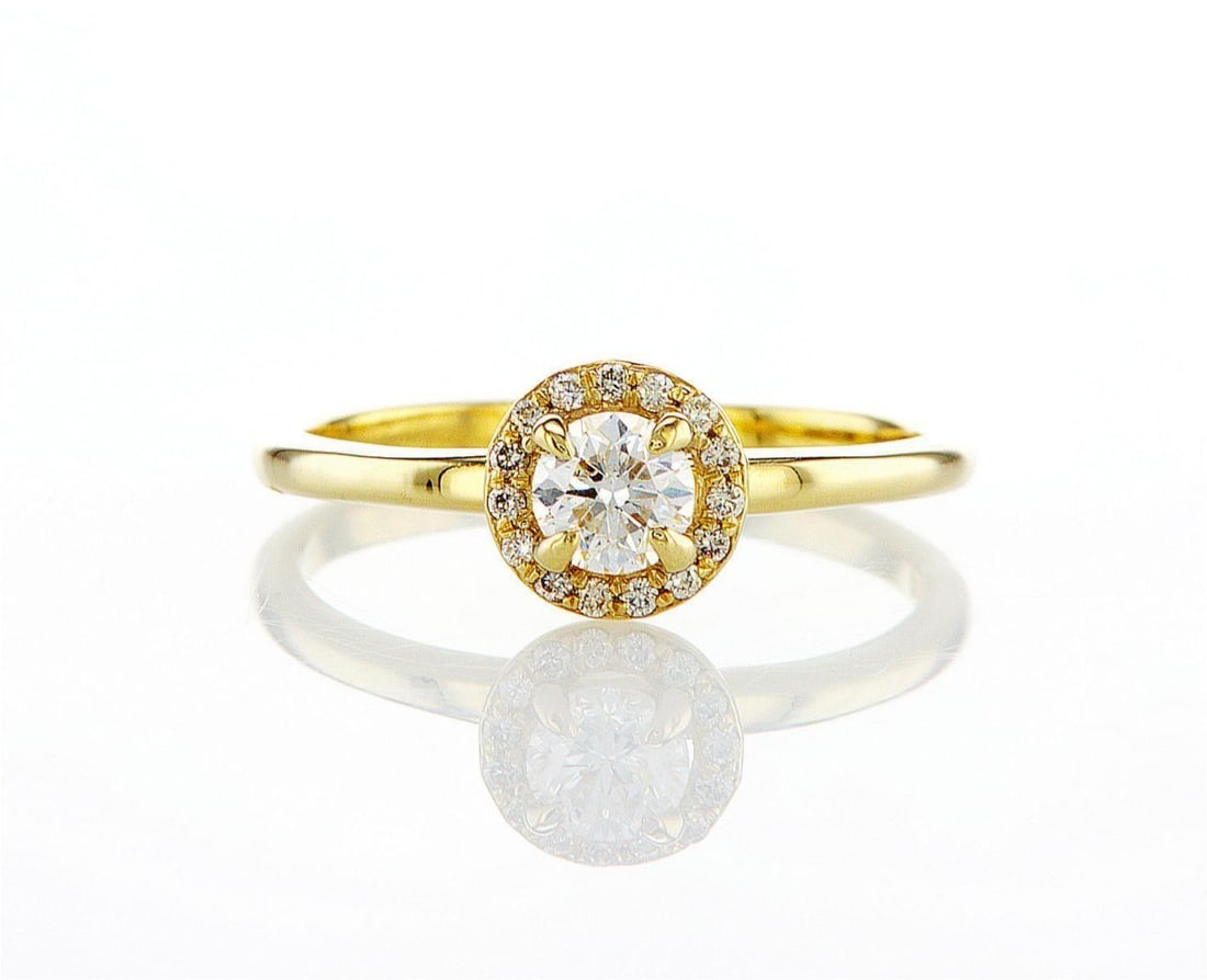 14kt White Gold 0.49ctw Diamond Ring (1 of 2)