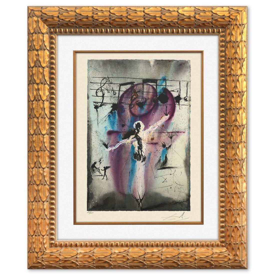 Salvador Dali- Original Lithograph "Hatikvah" (1 of 2)