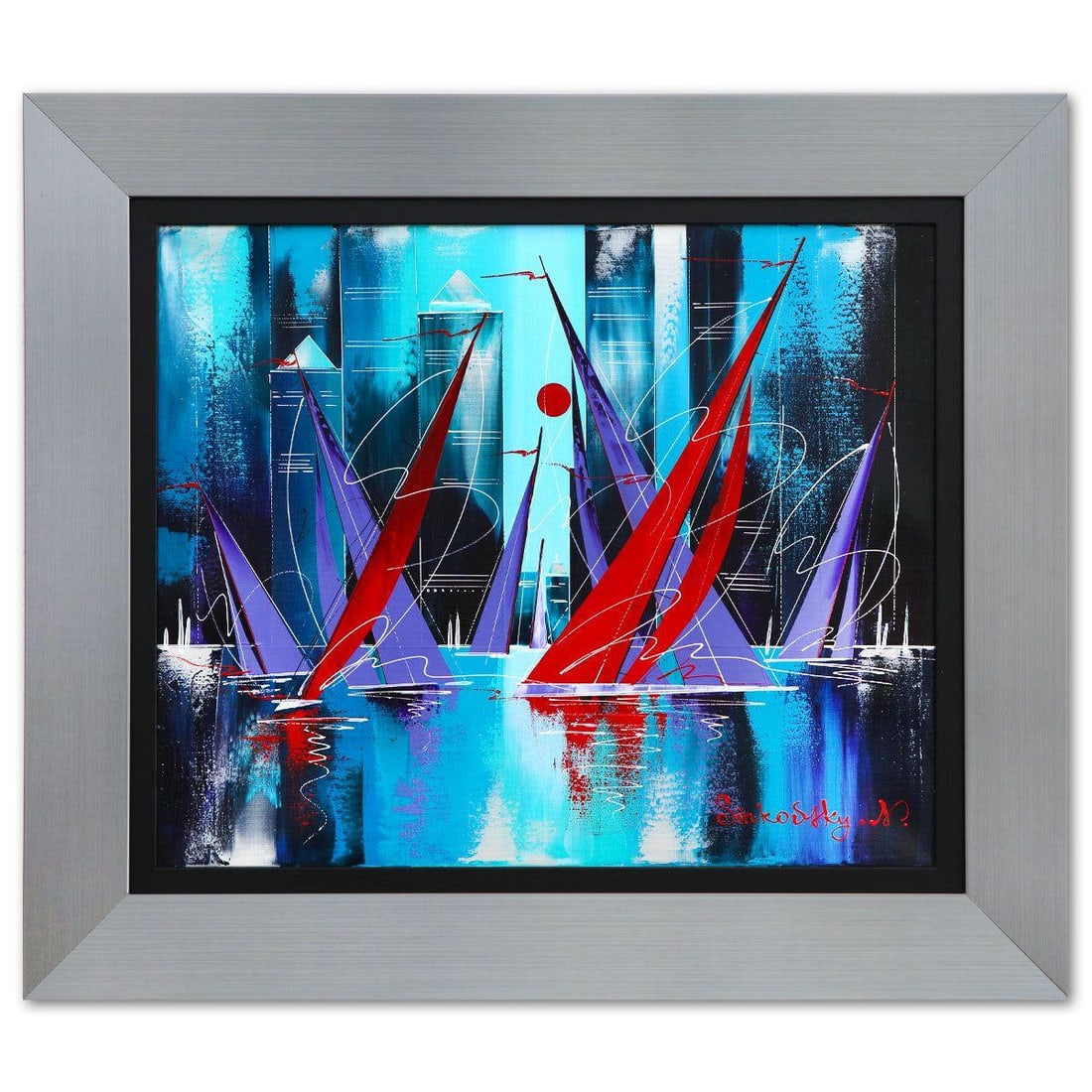 Natalia Sinkovsky- Acrylic "Untitled" (1 of 3)