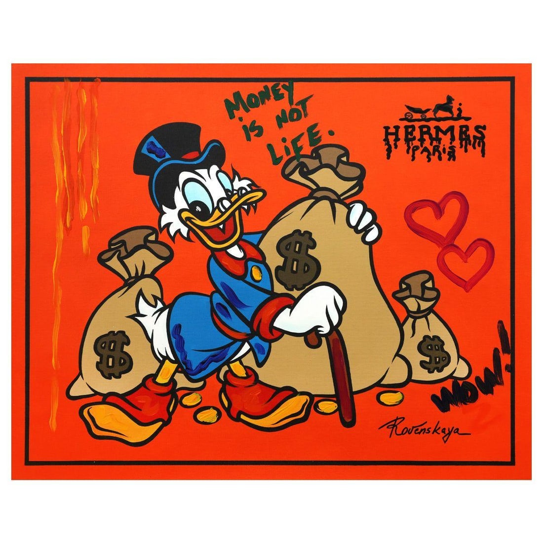 Nastya Rovenskaya- Mixed Media "Piling Up" (1 of 2)