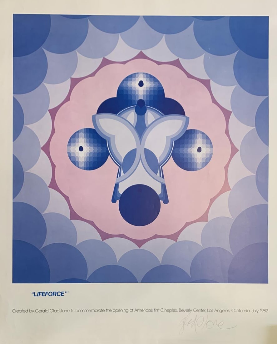 Gerald Gladstone- Offset lithograph on paper (1 of 2)