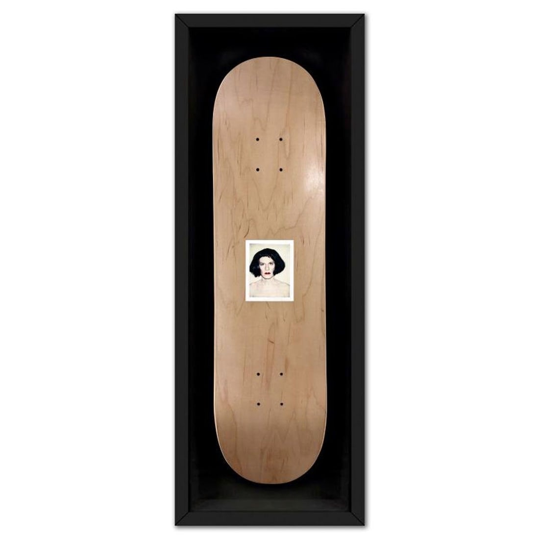 Andy Warhol (1928-1987), "Self-Portrait (Grey)" Framed One-of-a-Kind Unique Edition Skateboard, (1 of 3)
